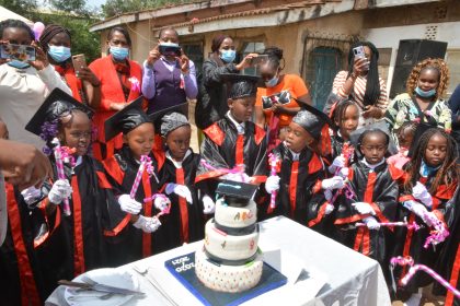 Makena School PP2 Graduation Cake Cutting